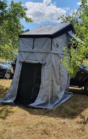 Vorführ- Dachzelt ABANICO Sierra tough 160 grau/schwarz