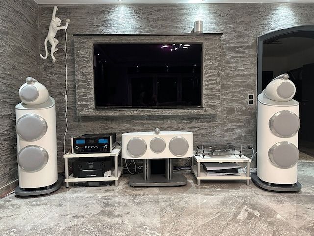 Bowers & Wilkins 801 D4 Weiß (Ein Paar !) Makelloser Zustand inkl. Original Zub