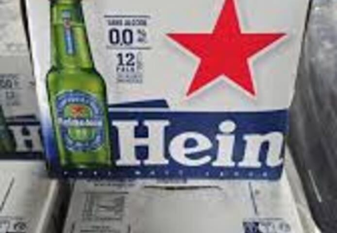Heineken 0.0% Non Alcoholic Beer 330ml x Pack of 6
