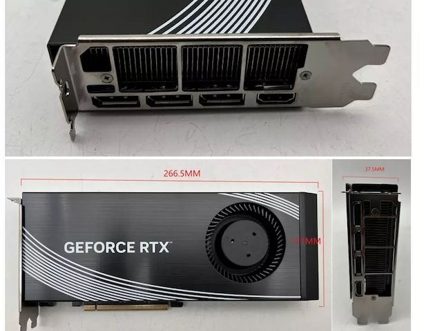 Grafikkarte NVIDIA RTX4090 D 24G Dual Wide Turbo