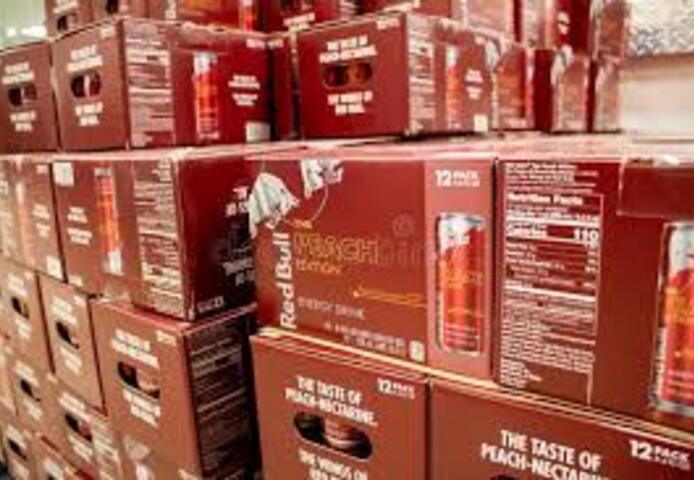 Red Bull Energy Drink (Peach Edition) 12 x 250 ml)