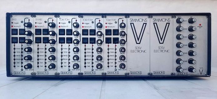 SIMMONS DRUM SYNTHESIZER SDS V Central Unit