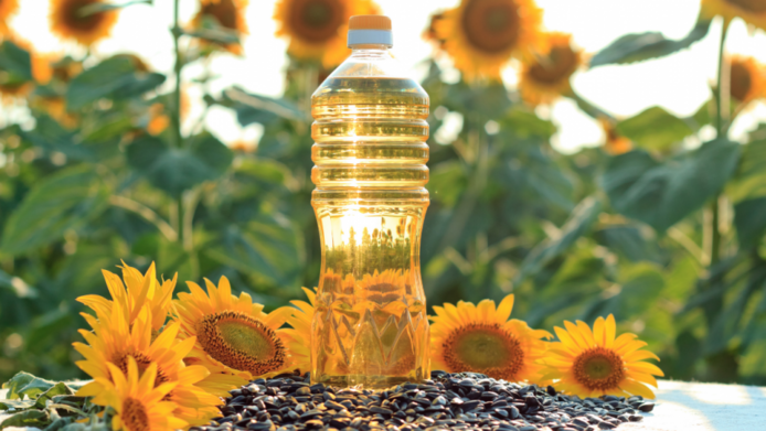 Raffiniertes Sonnenblumenöl 🌻 jetzt erhältlich.