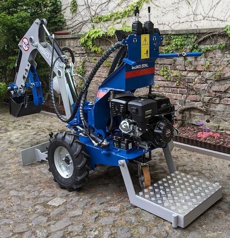 Minibagger Bagger Radbagger Bagger Radlader Hoflader von MISKO - STAL