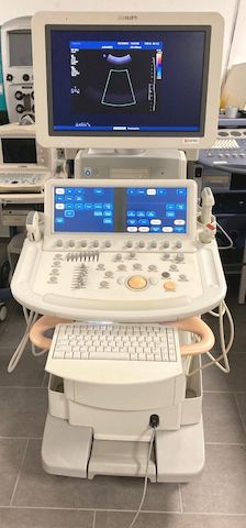 Farbdoppler Philips iE33 Ultraschallgerät mit 3 Sonden und Stiftsonde