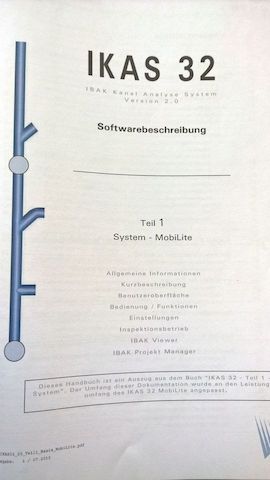 IBAK MobiLite mit Orion L und IKAS 32 Software, Rorkamera Kanalinspektion