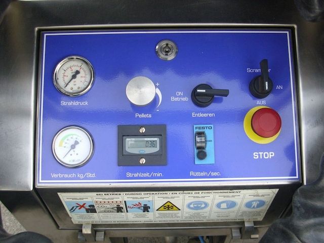 Trockeneisstrahlgerät, DryIce, Trockeneisstrahlanlage, Viel Zubehör, Extra Schlauch