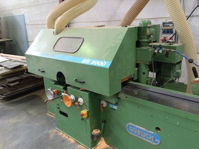 Hobelmaschine Kehlautomat Gubisch BS 2000 inkl. Absaugung, 4 Wellen
