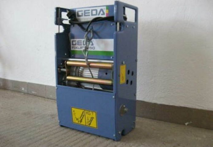 11,5 m GEDA FIXLIFT BAUAUFZUG Dachdeckeraufzug Schrägaufzug 250 Lastenaufzug