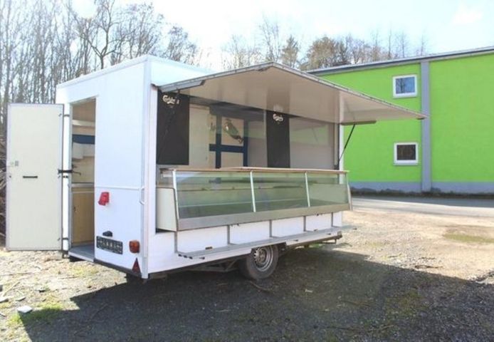 Imbisswagen Tüv NEU Verkaufswagen Verkaufsanhänger Imbissanhänger Imbiss Gastro Anhänger Food Truck