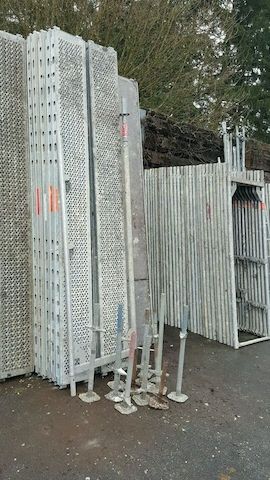 Layher Alu Gerüst ca 280 qm