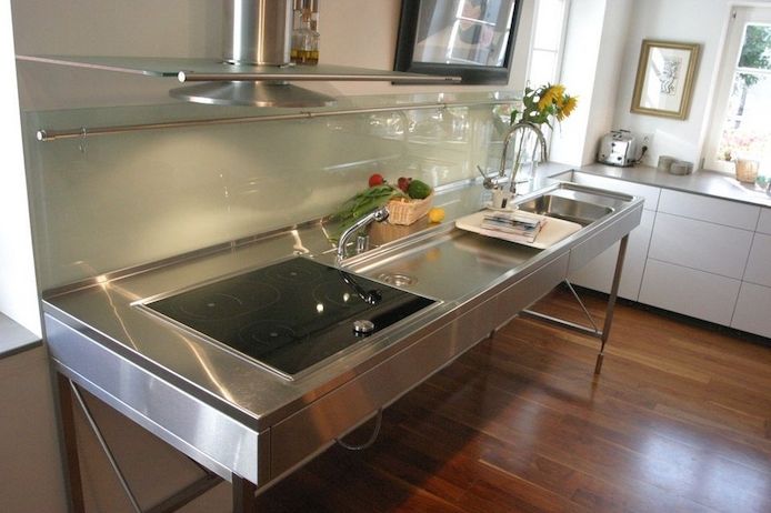 Bulthaup System 20 Gaggenau Küche Werkbank Backofen Spülmaschine Kühschrank