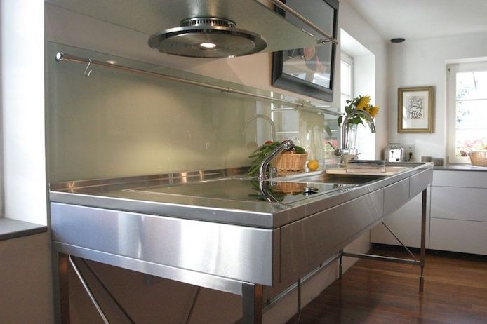 Bulthaup System 20 Gaggenau Küche Werkbank Backofen Spülmaschine Kühschrank