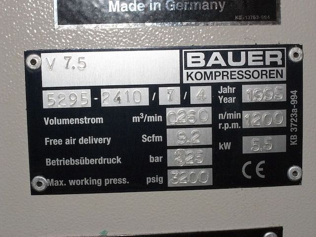 Atemluftkompressor, Tauchkompressor, Bauer Kompressor, Paintball Kompressor