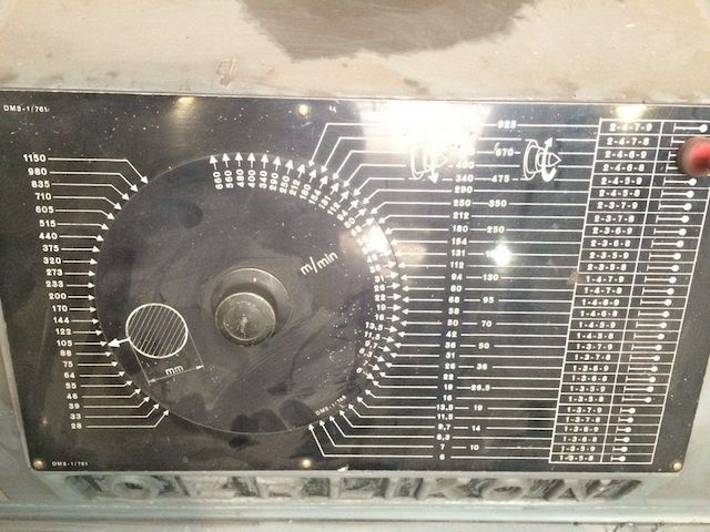 Drehmaschine Oerlikon Drehbank