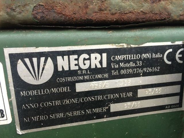 SchredderHäcksler Combo von Negri, Chipper C16, Top Zustand