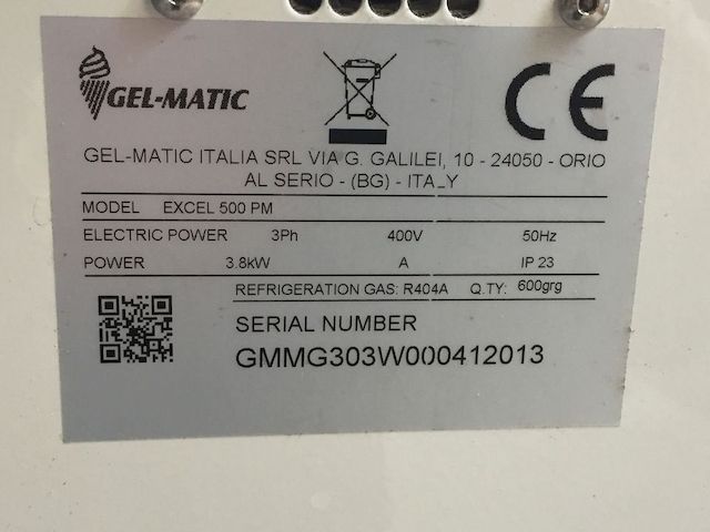 Softeismaschin GEL Matic Italiener SofteisFrozen Joghurt Maschine