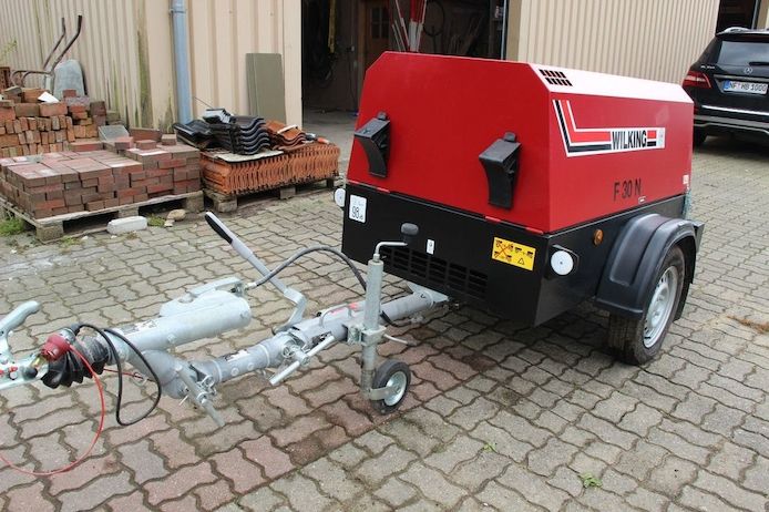 Kompressoranlage, fahrbar Wilking F 30 N