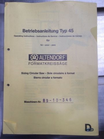 altendorf f45