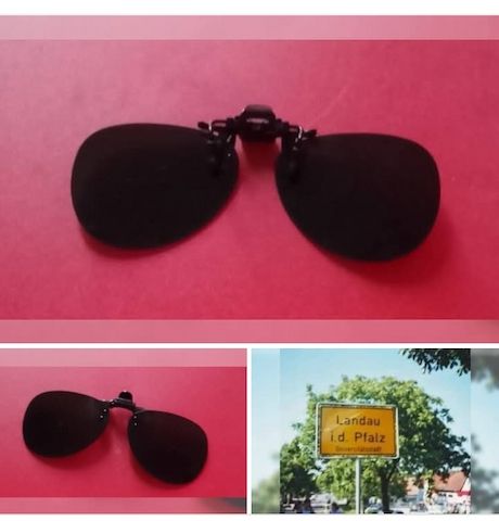 Sonnenbrille, Grün