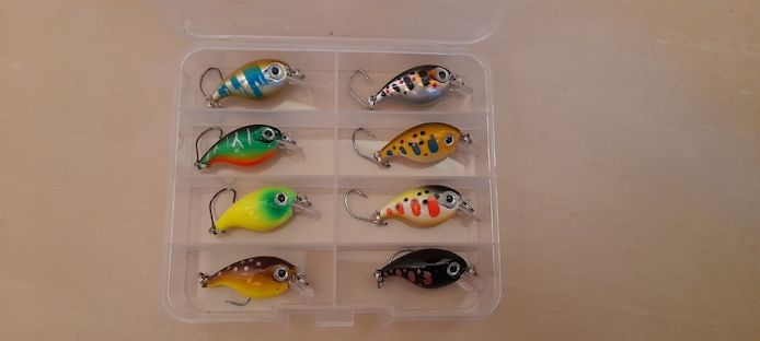 Angeln, Angelköder, Forellen Wobbler, Köder