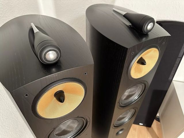 B & W Nautilus 803 N Bowers Wilkins High End HiFi Stereo Surround