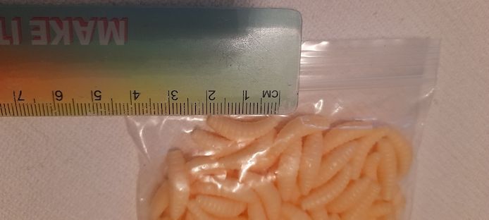 Angeln Silikon Maden Bienenmaden Forellenköder Köder