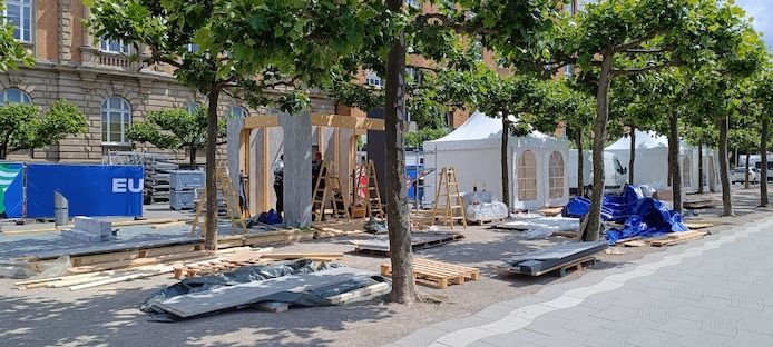 Messestandmonteur hilft in Düsseldorf