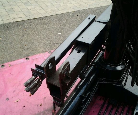 Hiab 650 r Ladekran Kran Rückewagen Palfinger Atlas
