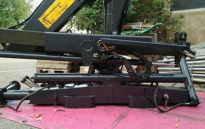 Hiab 650 r Ladekran Kran Rückewagen Palfinger Atlas
