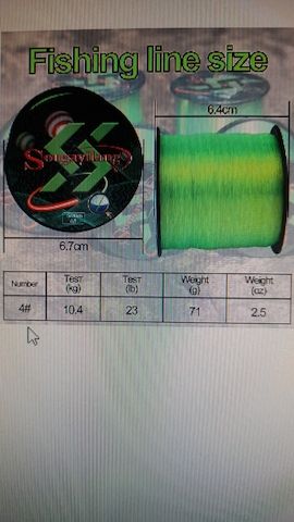 Angelschnur, Fluorkohlenstoff-Nylon ,  Fluorocarbon