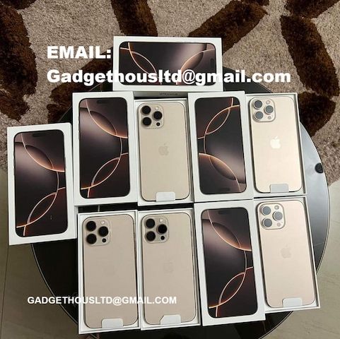 Apple iPhone 16 Pro 128GB = 600 EUR, iPhone 16 Pro Max 256GB = 700 EUR, iPhone 16 128GB = 470 EUR