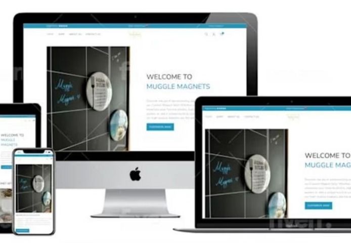 Webdesign Landingpage - Startseite komplett