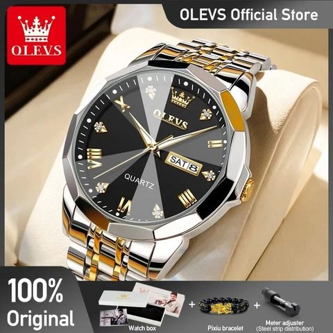 OLEVS Herrenuhr – Eleganz trifft Funktionalität