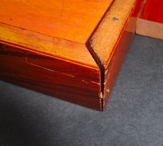 Holztablett mit Eiffelturm (Paris) innen 17 x 23 cm