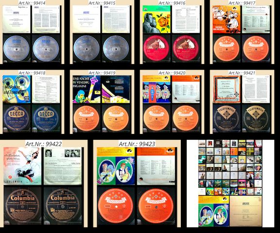 Konvolut 58 x Vinyl Klassik 12 und 10 Zoll