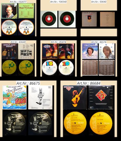 Konvolut 37 x Vinyl LP / Doppel-LP / Maxi-Single Rock/Disco