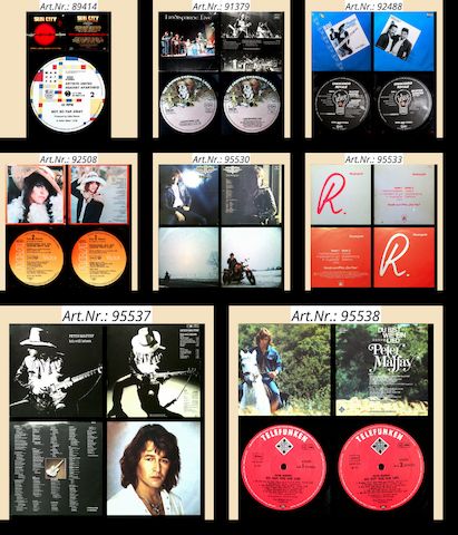 Konvolut 37 x Vinyl LP / Doppel-LP / Maxi-Single Rock/Disco