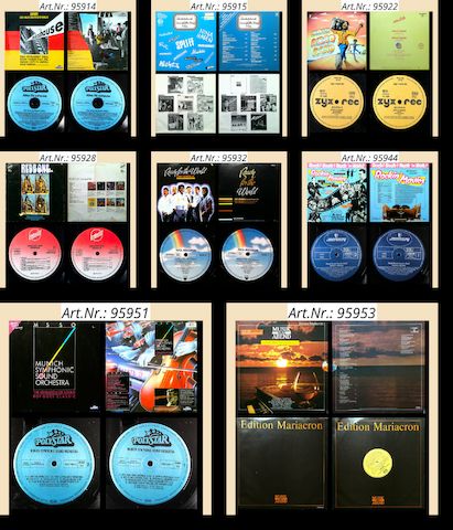 Konvolut 37 x Vinyl LP / Doppel-LP / Maxi-Single Rock/Disco
