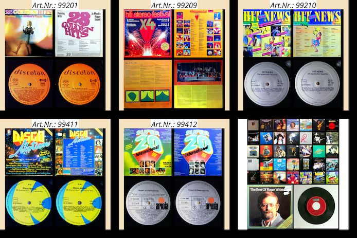 Konvolut 37 x Vinyl LP / Doppel-LP / Maxi-Single Rock/Disco
