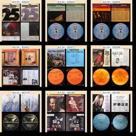 Konvolut 41 x Vinyl LP / Doppel-LP World/Folk/Country/Jazz