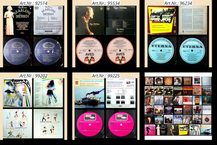 Konvolut 41 x Vinyl LP / Doppel-LP World/Folk/Country/Jazz