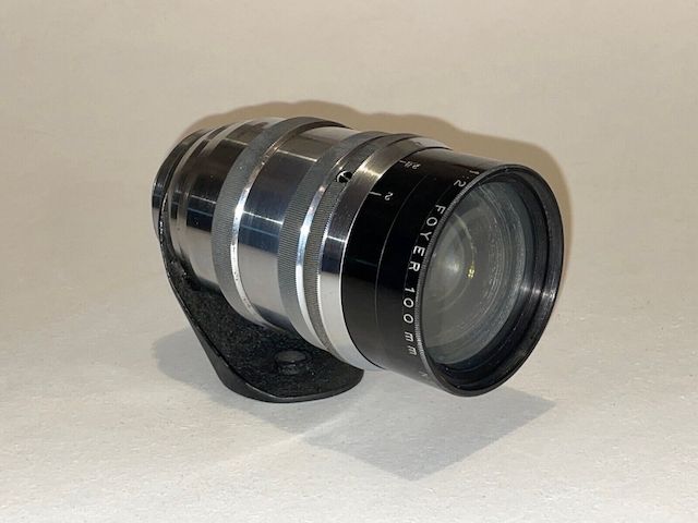 KINIOPTIK PARIS Objektiv APOCHROMAT 1:2 100 mm M39 LEICA-Anschluss