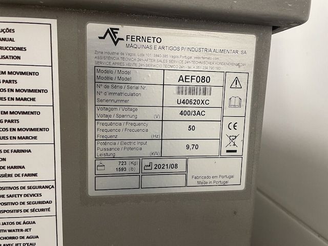Ferneto AEF80 Teigknetmaschine gebraucht