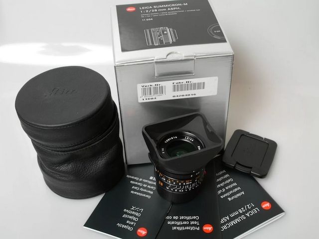 Leica SUMMICRON M 28mm 1:2 ASPH. 11604
