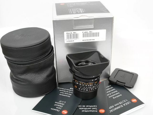 Leica SUMMICRON M 28mm 1:2 ASPH. 11604