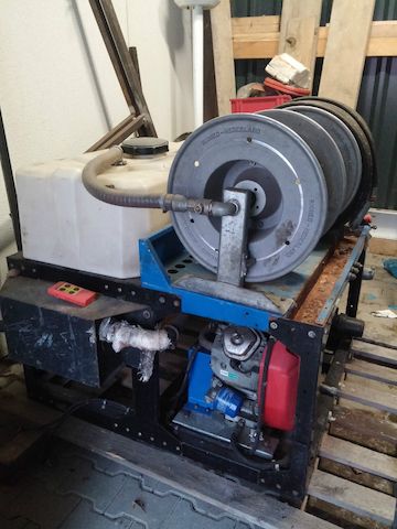 KaRo Hochdruck Spühlgrät mit Honda 20 PS 2Zylinder Motor