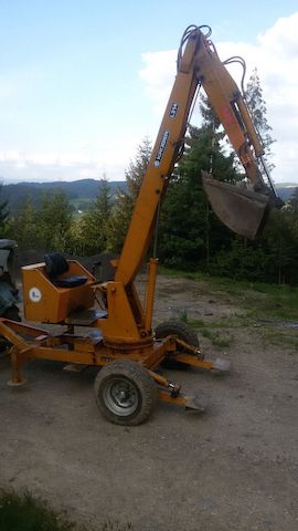 Krüger Anhängebagger