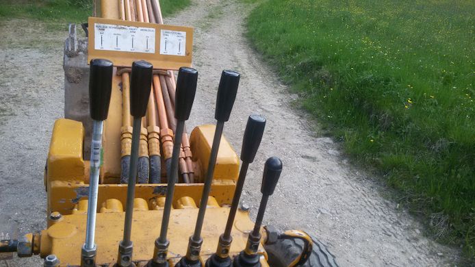 Krüger Anhängebagger