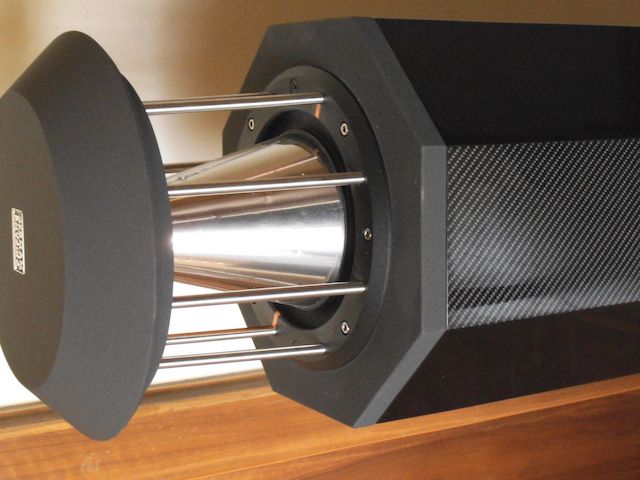 Lautsprecher German Physiks HRS 120 Hochglanz Carbon Schwarz 1 Paar